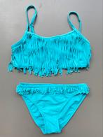 Bikini turquoise franjes Shiwi 152, Kinderen en Baby's, Kinderkleding | Kinder-zwemkleding, Shiwi, Maat 152, Meisje, UV-zwemkleding
