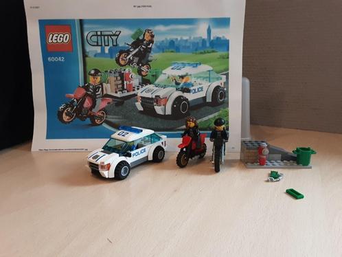 Lego city 60042 High Speed Police Chase, Kinderen en Baby's, Speelgoed | Duplo en Lego, Zo goed als nieuw, Lego, Complete set