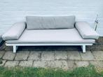 Loungebank in aluminium - 2 meter breed, Tuin en Terras, 2 zitplaatsen, Aluminium, Ophalen of Verzenden, Zo goed als nieuw