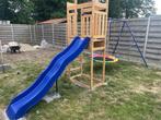 Kinderschommel met glijbaan, Kinderen en Baby's, Speelgoed | Buiten | Speeltoestellen, Ophalen, Zo goed als nieuw, Glijbaan
