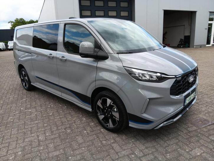 Ford Transit Custom SPORT L1 PHEV hybride driver ass pack 6, Auto's, Ford, Bedrijf, Te koop, Transit, 360° camera, ABS, Achteruitrijcamera