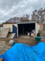 Dubbele ijzeren garagebox