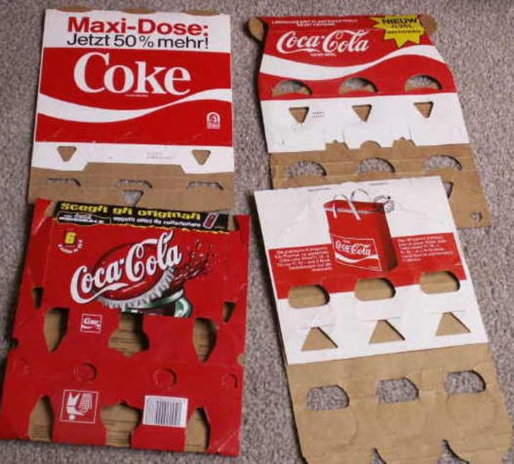 Coca-Cola oude verpakkingen flesjes of blikjes, Verzamelen, Merken en Reclamevoorwerpen, Zo goed als nieuw, Verpakking, Ophalen of Verzenden