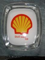 Vintage glazen schaal Shell - dik glas - collector's item !, Enlèvement ou Envoi