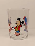 Disney Mickey & Dagobert Duck 70's retro glas, Verzamelen, Ophalen of Verzenden, Zo goed als nieuw