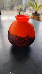 Vase boule Marmoréen orange, Ophalen of Verzenden