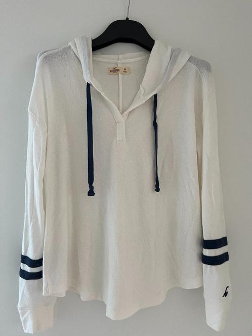 Hoodie wit van het merk Hollister (medium), Kleding | Dames, Truien en Vesten, Gedragen, Maat 38/40 (M), Wit, Ophalen of Verzenden