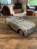 Vintage Decorative Silver Metal Car Porsche oldtimer, Hobby en Vrije tijd, Ophalen of Verzenden