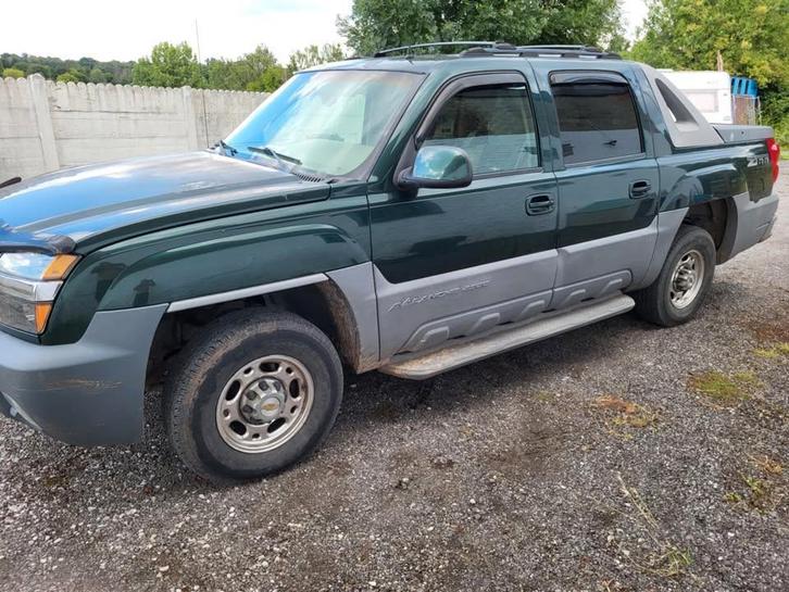Chevrolet Avalanche 2500 8.1 v8 pick-up (2002), Auto's, Chevrolet, Particulier, Pick-up, ABS, Airbags, Airconditioning, Centrale vergrendeling