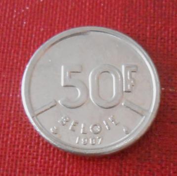 50 Belgische frank - Boudewijn type 1987