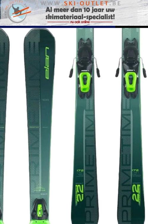 ELAN Primetime 22 NIEUW @Ski-Outlet, Sport en Fitness, Skiën en Langlaufen, Nieuw, Ski's, Ski, Overige merken, Carve, 160 tot 180 cm
