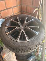 Winterbanden met alu velgen, Ophalen, 18 inch, Gebruikt, Velg(en)