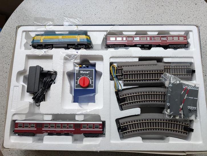 NMBS SNCB | HLD 6005 + 2x M2 Bordeau | Startset DC Analoog |, Hobby en Vrije tijd, Modeltreinen | H0, Gebruikt, Treinset, Gelijkstroom