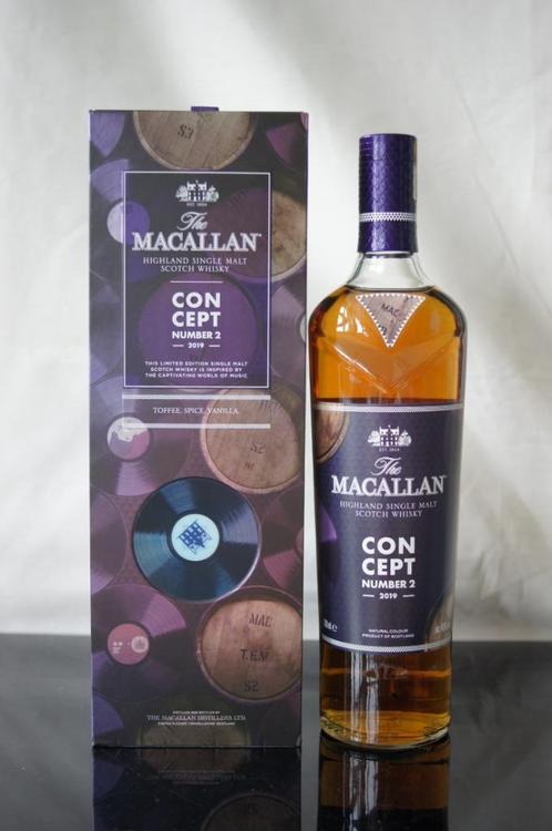 macallan concept 2, Verzamelen, Wijnen, Nieuw, Overige typen, Overige gebieden, Vol, Ophalen of Verzenden