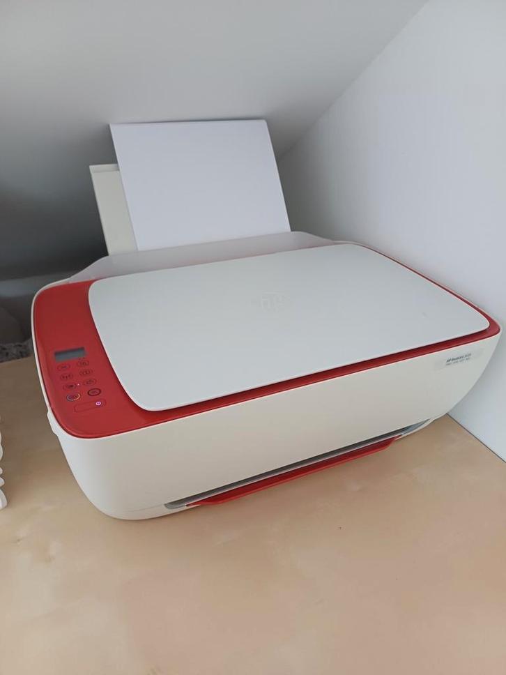 HP DeskJet 3635, Computers en Software, Printers, Gebruikt, All-in-one, Kleur printen, Kopieren, Scannen, Zwart-en-wit printen