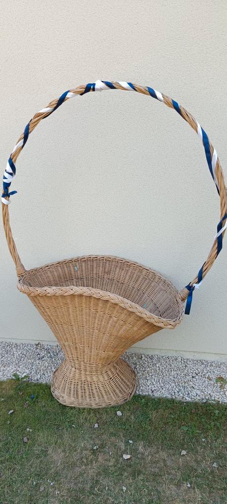Très grand panier ou couffin osier, Tuin en Terras, Hangmatten, Zo goed als nieuw, Ophalen of Verzenden