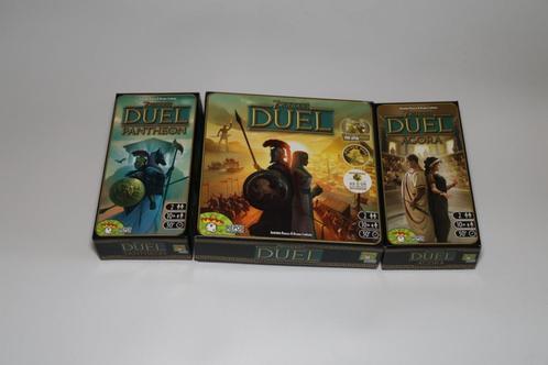 7 Wonders: Duel–Complete Set with Expansions, Hobby en Vrije tijd, Gezelschapsspellen | Bordspellen, Zo goed als nieuw, Een of twee spelers