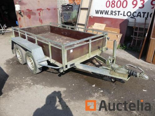 RW RW5883 Dubbelassige aanhangwagen, Auto diversen, Aanhangers en Bagagewagens