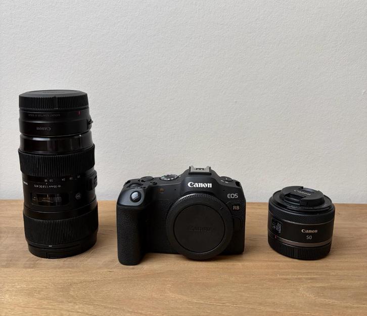 Canon r8, Audio, Tv en Foto, Fotocamera's Digitaal, Zo goed als nieuw, Compact, Canon, Geen optische zoom, Ophalen of Verzenden