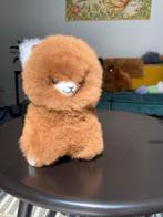 Handgemaakte goudbruine alpaca knuffel - 100% alpacawol, Verzamelen, Ophalen of Verzenden, Nieuw
