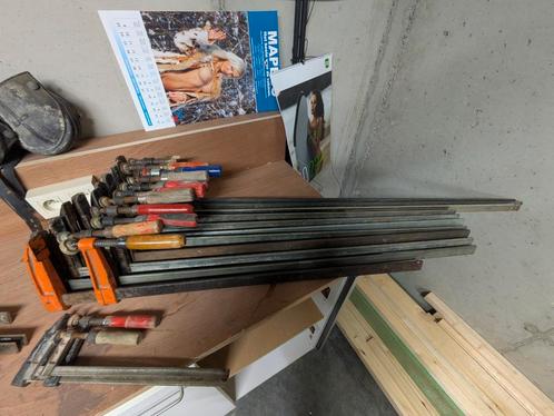 Sergeanten - lijmklemmen, Doe-het-zelf en Bouw, Gereedschap | Handgereedschap, Zo goed als nieuw, Ophalen