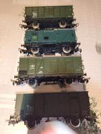 Piko 4 wagons SNCB NMBS, Hobby & Loisirs créatifs, Trains miniatures | HO, Enlèvement, Utilisé, Wagon, Piko