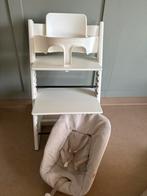 Stokke tripp trapp met babyset en newborn set, Kinderen en Baby's, Kinderstoelen, Ophalen, Zo goed als nieuw