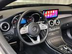 Mercedes-Benz C180 Cabrio AMG-Line - 12 Maand Garantie, Auto's, 1497 cc, Cabriolet, Zwart, 5 zetels