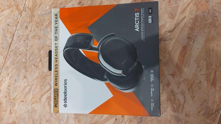 Steelseries Arctis 7, Audio, Tv en Foto, Hoofdtelefoons, Zo goed als nieuw, Op oor (supra aural), Overige merken, Draadloos, Ophalen