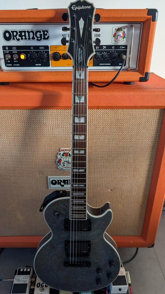 2012- Epiphone Prophecy LP EX, Musique & Instruments, Instruments à corde | Guitares | Basses, Utilisé, Électrique, 6 cordes, Enlèvement