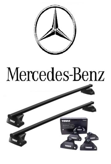 Galerie de toit THULE à louer : pour Mercedes, Autos : Divers, Porte-bagages, Enlèvement, Comme neuf
