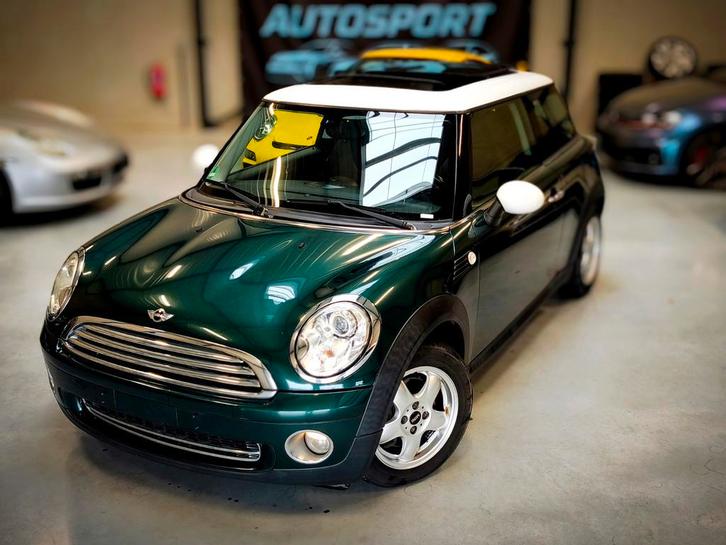 Mini Cooper one panoramisch schuifdak GPS Amby lights xenon, Auto's, Mini, Bedrijf, Te koop, Cooper, Airbags, Airconditioning