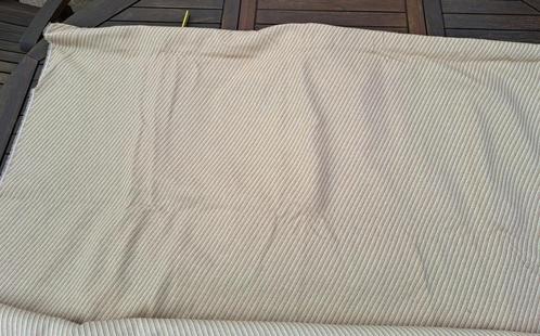 Lap stof - schuine strepen - soort beige - NIEUW, Hobby en Vrije tijd, Stoffen en Lappen, Nieuw, 120 cm of meer, 200 cm of meer
