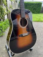 Martin d-28 SUNBURST + LR baggs Anthem + hardcase, Muziek en Instrumenten, Ophalen, Gebruikt, Western- of Steelstringgitaar, Met koffer