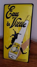 Plaque métal. Eau de Villée., Collections, Enlèvement ou Envoi, Comme neuf