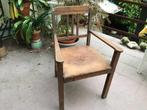 Fauteuil de bureau en chêne, Antiquités & Art