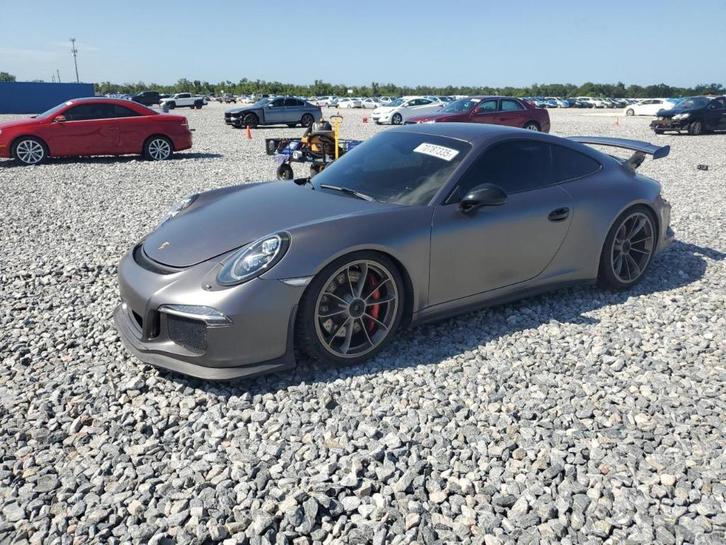 2015 Porsche GT3 USA IMPORT, Auto's, Porsche, Bedrijf, Airbags, Benzine, Euro 6, Coupé, 2 deurs, Automaat, Zilver of Grijs, Zwart