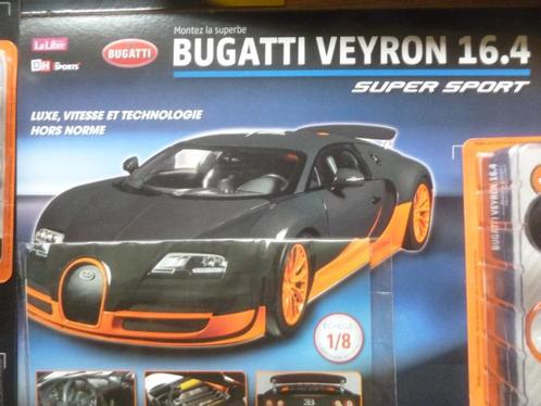 BUGATTI Veyron SS Big Scale 1/8 METAL Kit +Doc N1 NEUF Cello, Hobby en Vrije tijd, Modelauto's | 1:5 tot 1:12, Nieuw, Auto, 1:5 t/m 1:8