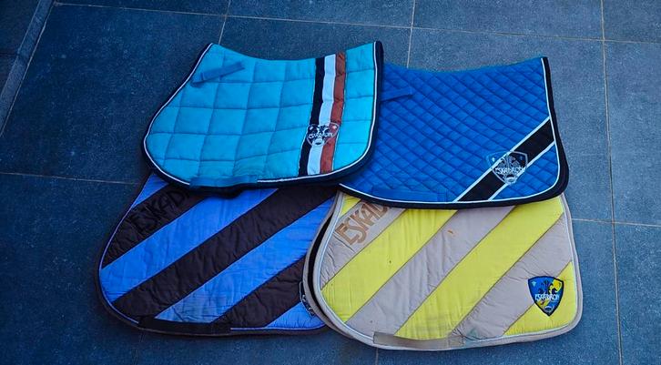 Eskadron zadeldoeken, Dieren en Toebehoren, Paarden en Pony's | Dekens en Dekjes, Gebruikt, Dekje, Ophalen
