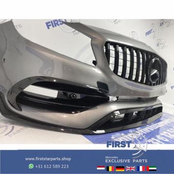 W176 A45 AMG VOORBUMPER 2018 PERFORMANCE GRIJS + GT GRIL Mer beschikbaar voor biedingen
