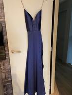 Blauw suitekleed met bijhorende sjaal, Ophalen, Galajurk, Blauw, Maat 42/44 (L)