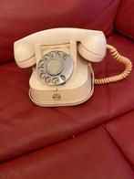 Witte vintage telefoon RTT1956, Gebruikt, Ophalen