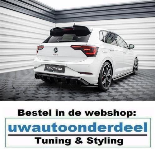 Maxton Spoiler Splitter Lip Sideskirt Geschikt Voor Vw Polo, Auto diversen, Tuning en Styling, Verzenden