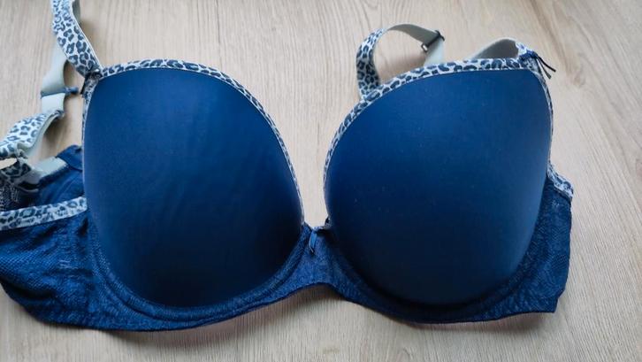 FREYA Deco voorgevormde beugel BH - 65F (EU), Kleding | Dames, Ondergoed en Lingerie, BH, Blauw, Ophalen of Verzenden