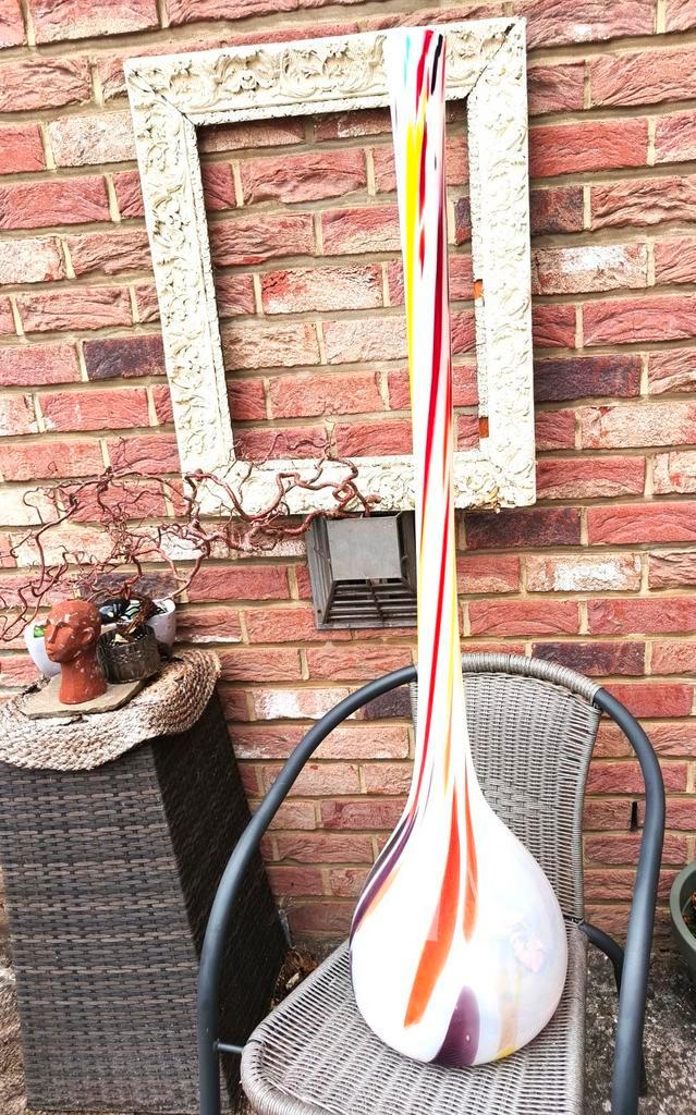 Murano vaas, Verzamelen, Glas en Drinkglazen, Zo goed als nieuw, Ophalen