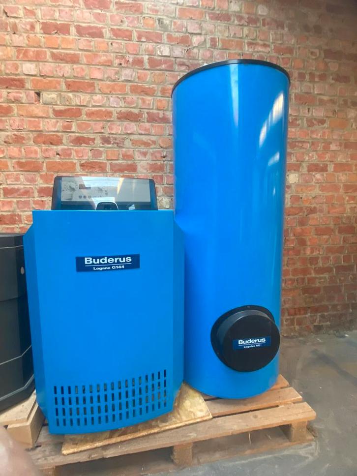 Buderus Logano G144-32 ketel, Doe-het-zelf en Bouw, Verwarming en Radiatoren, Zo goed als nieuw, Cv-ketel of Combi-ketel, 800 watt of meer