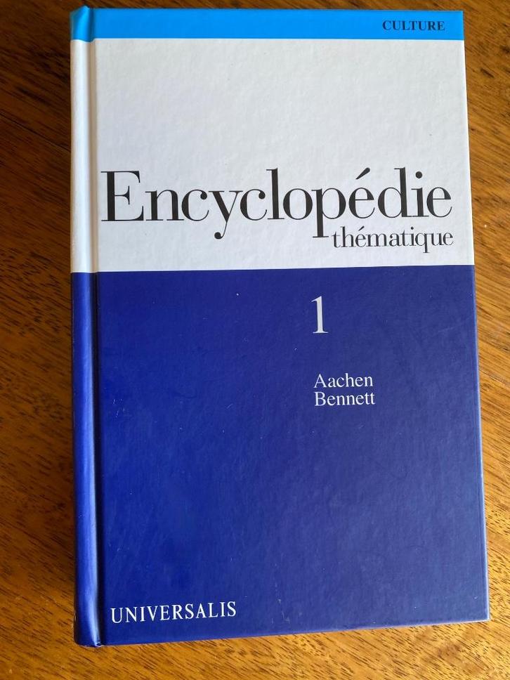 Encyclopédie thématique :Aachen Bennett UNIVERSALIS, Livres, Encyclopédies, Comme neuf, Tome à part, Général, Enlèvement ou Envoi