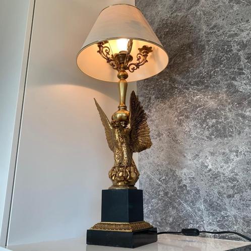 Adelaar tafellamp van Loevsky & Loevsky, Huis en Inrichting, Lampen | Tafellampen, Gebruikt, 75 cm of meer, Metaal, Overige materialen