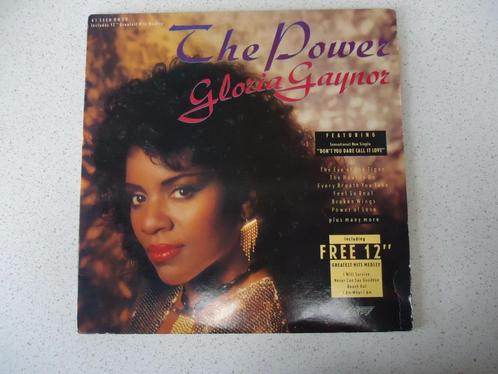 Dubbel LP van "Gloria Gaynor" The Power anno 1986., Cd's en Dvd's, Vinyl | R&B en Soul, Gebruikt, Soul of Nu Soul, 1980 tot 2000