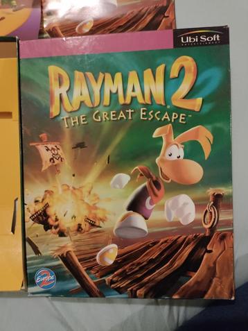 Jeu vintage bigbox Rayman 2: The Great Escape - PC - FR